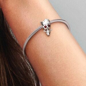 Marvel Guardians of the Galaxy Dancing Groot Silver Charm